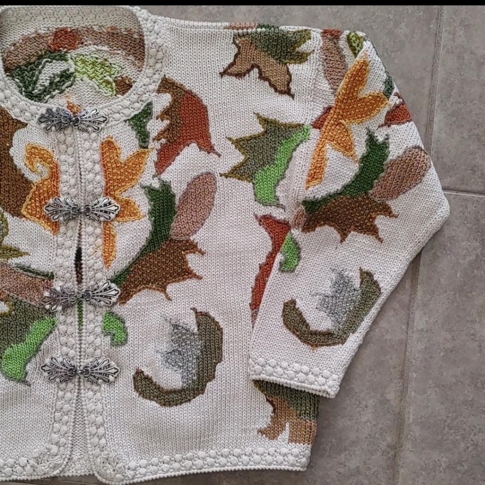 Hand Embroidered Sweater